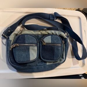 Wild Fable Patchwork Denim Crossbody Bag